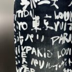 Louis Vuitton denim skate pants with an all-over graphic print - Image 16