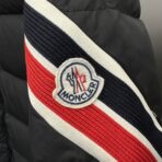 Moncler Solayan Short Down Jacket Black - Image 7