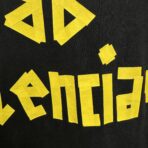 Balenciaga Tape Type Medium Fit T-shirt in faded washed navy cotton jersey - Image 23