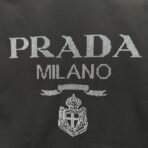 Prada Cotton-Blend Blouson Jacket Black - Image 12