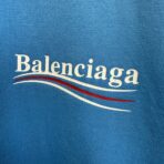 Balenciaga Political Campaign large-fit T-shirt in blue cotton. - Image 12