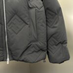 Fendi Puffer Jacket All-Over Embossed FF Logo Pattern - Image 16