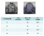 Louis Vuitton Reversible Puffer Jacket in the graphite colorway with the LV Camo motif - Image 2