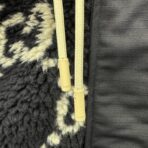 Gucci Jumbo GG High-Pile Fleece Jacket Navy - Image 10