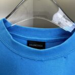 Balenciaga Political Campaign large-fit T-shirt in blue cotton. - Image 14